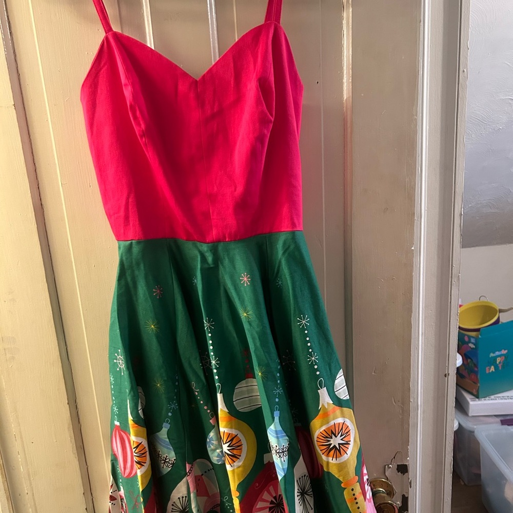 Pinup Couture Ornaments Dress M